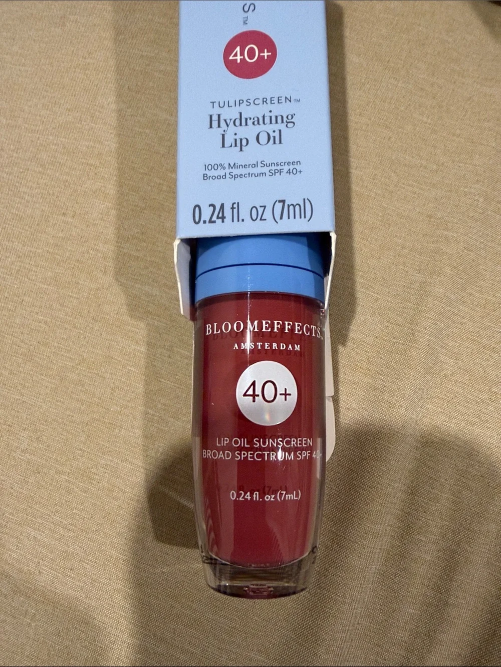 Bloom Effects TulipScreen Hydrating Lip Oil SPF 40+ - Pink